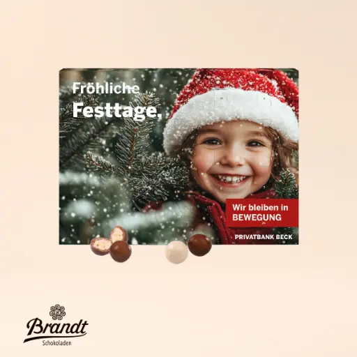[95164] Wand-Adventskalender mit Brandt Knusperkugeln 