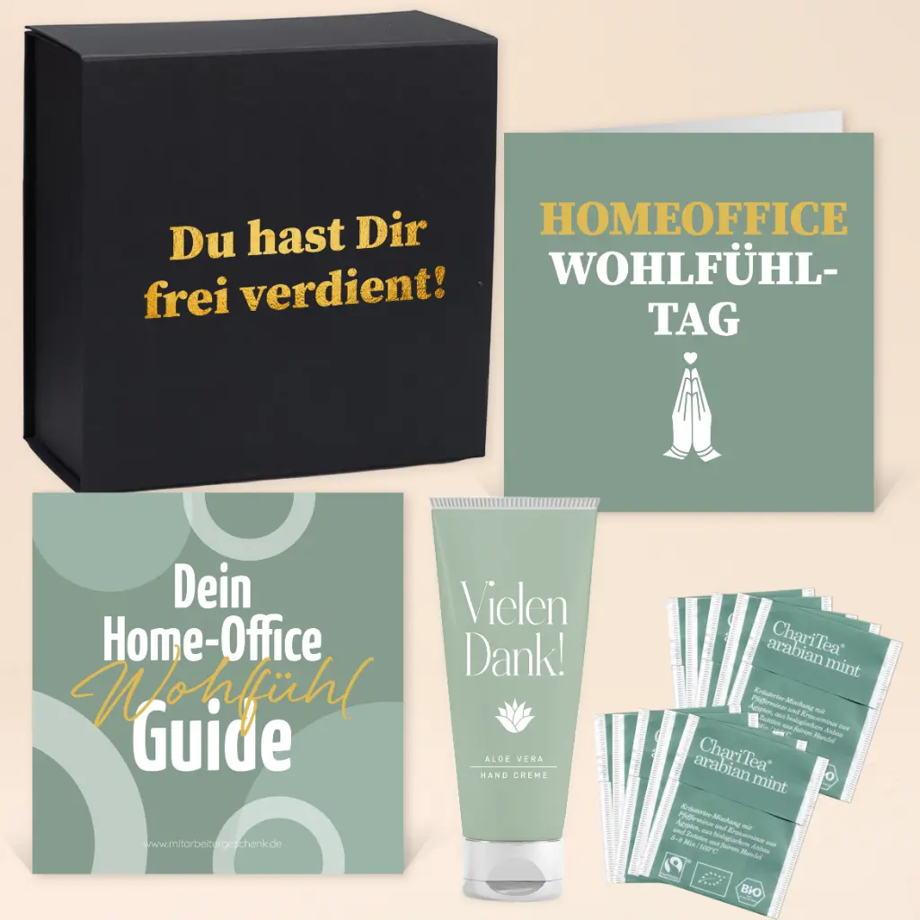 Zeitgeschenk "Dein Home Office Wohlfühltag"