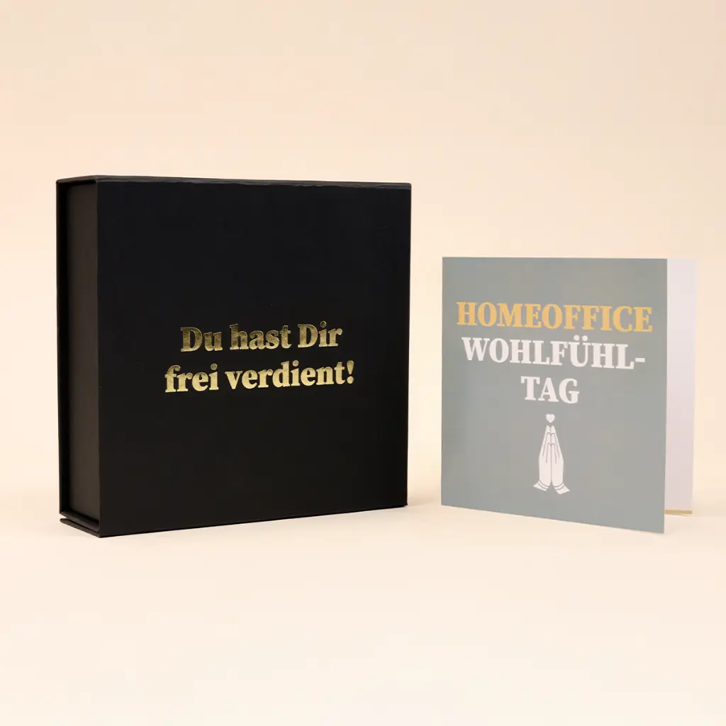 Zeitgeschenk "Dein Home Office Wohlfühltag"
