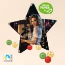 Adventskalender "Stern" mit Fairtrade® Schokolade 