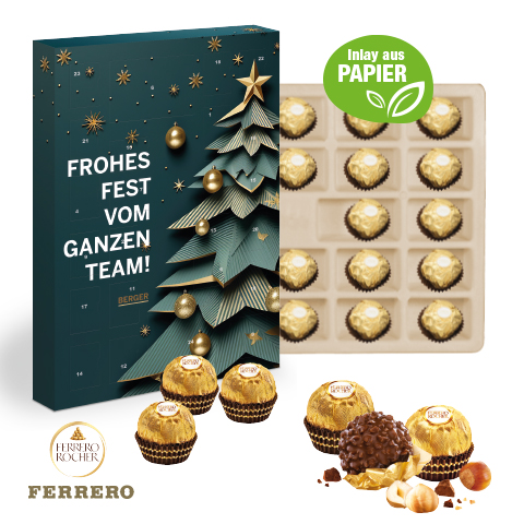 Wand-Adventskalender Ferrero Rocher 