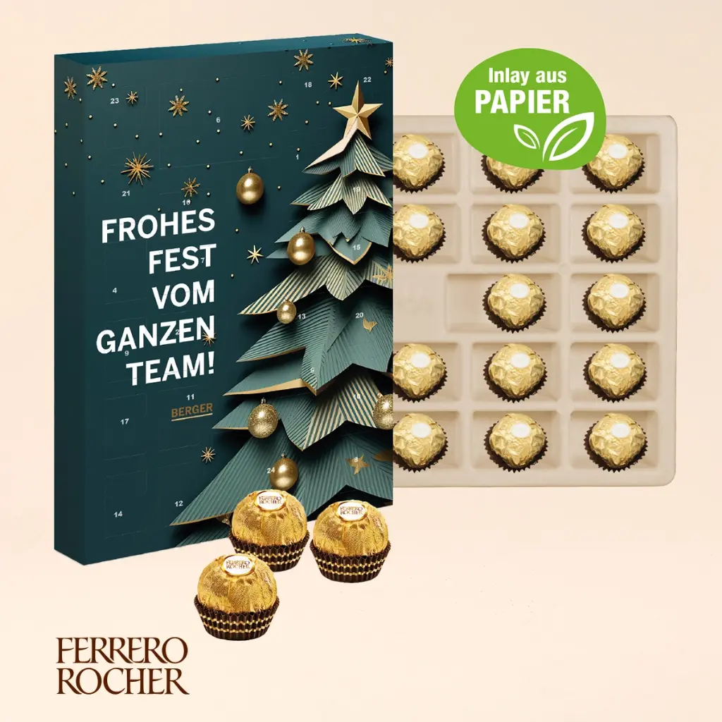 Wand-Adventskalender Ferrero Rocher 