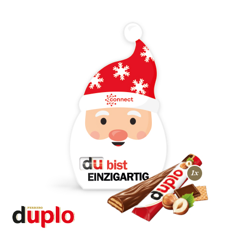 [95535] Werbekarte "Santa" mit duplo 