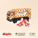 3D Präsent "LKW" mit duplo Knusperlen 