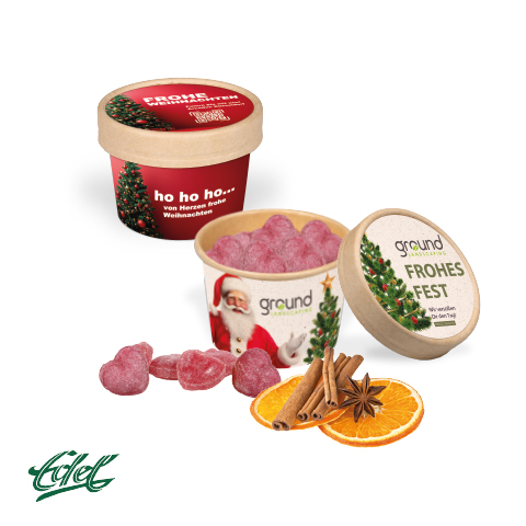 Glühweinherzen Paperbox 