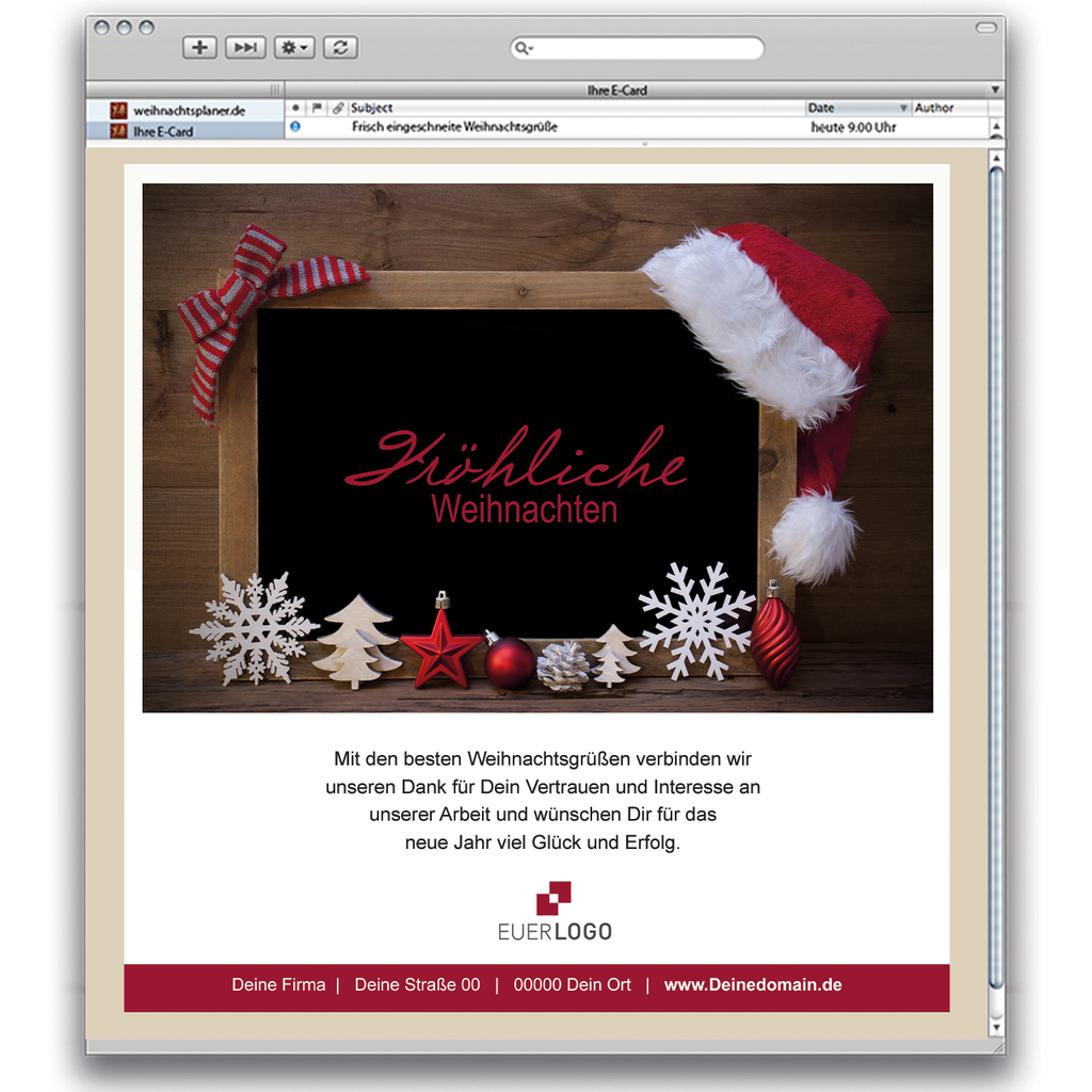 Fotokarte Traditionell