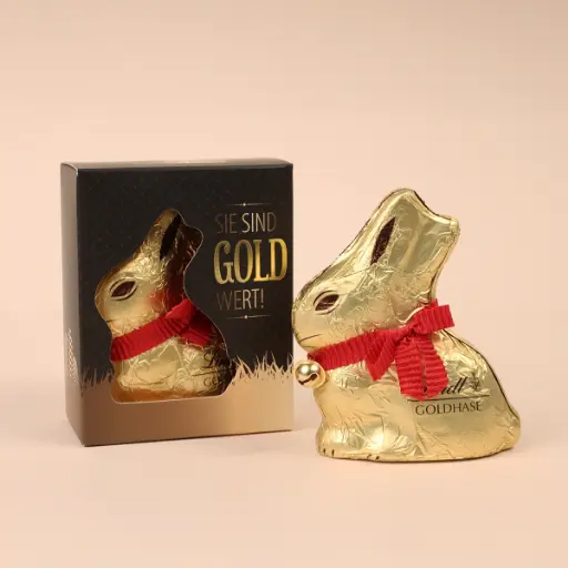 [WP12248] Sie sind Gold wert – Lindt Goldhase