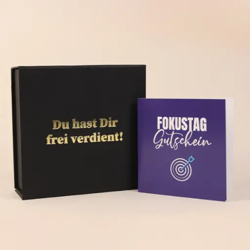[WP13590] Zeitgeschenk "Dein Fokus-Tag"