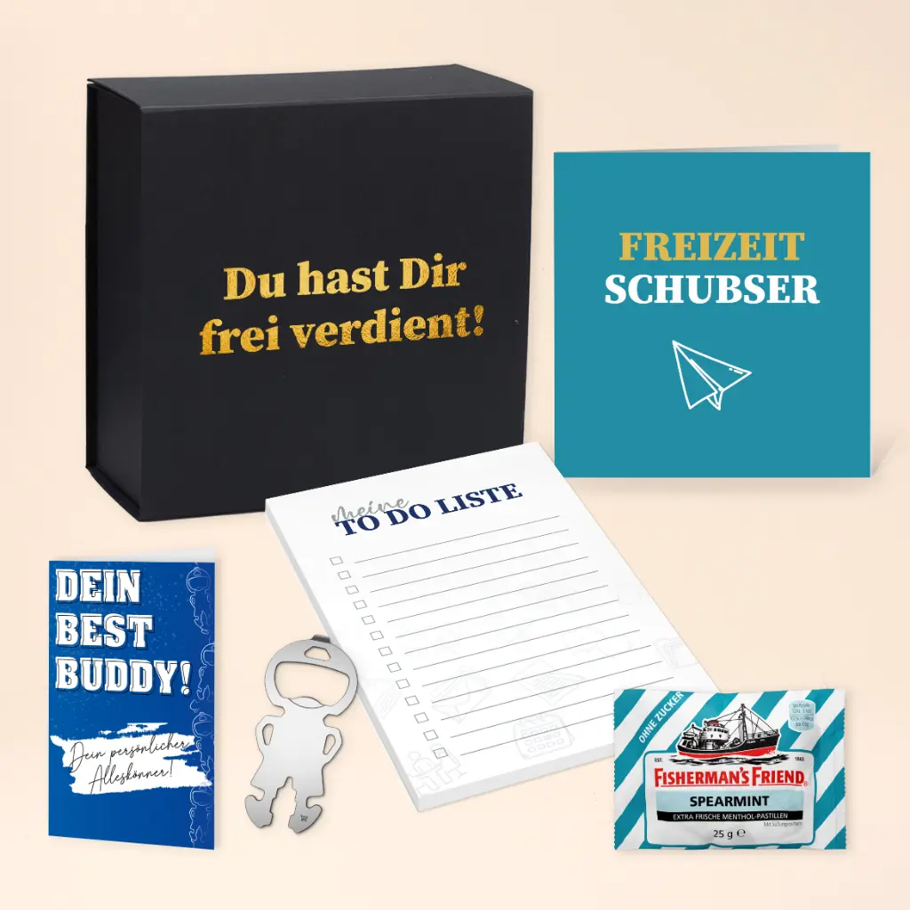Zeitgeschenk "Freizeitschubser"
