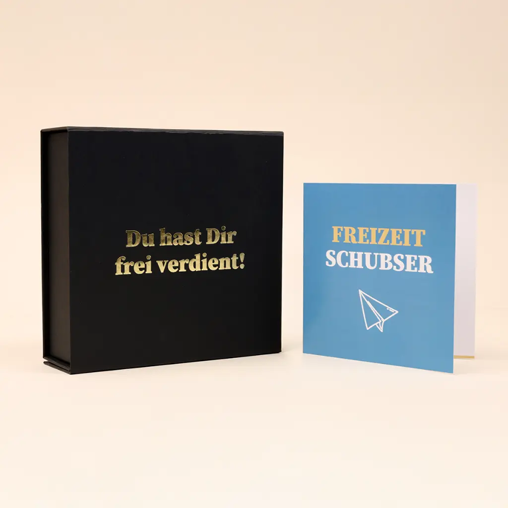 Zeitgeschenk "Freizeitschubser"