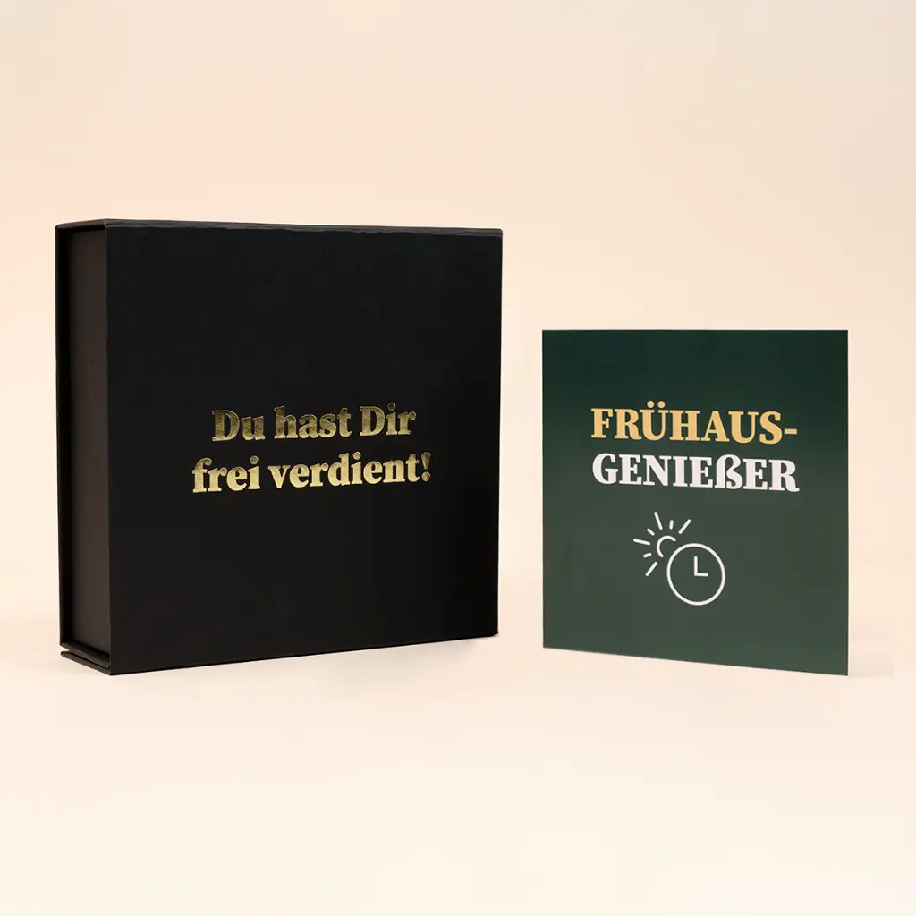 Zeitgeschenk "Frühaus-Genießer"