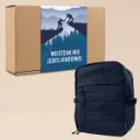 Geschenkset Rucksack "Mit Dir meistern wir jedes Hindernis!"