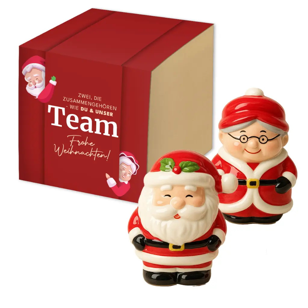 Salz- & Pfefferstreuer "Zwei, die zusammengehören!"