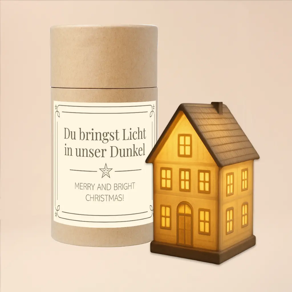 Christmas Light "Du bringst Licht in unser Dunkel!"