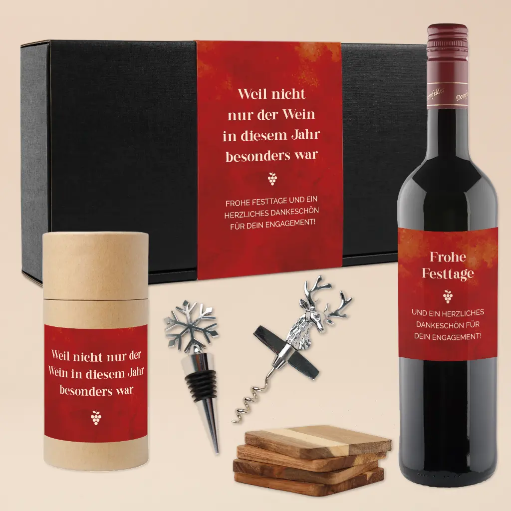 Geschenkset "Wein Deluxe"