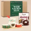 Geschenkset Schokoladenfondue "Süße Grüße zum Fest"