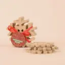 Holz-Untersetzer "Oh du fröhliche.."