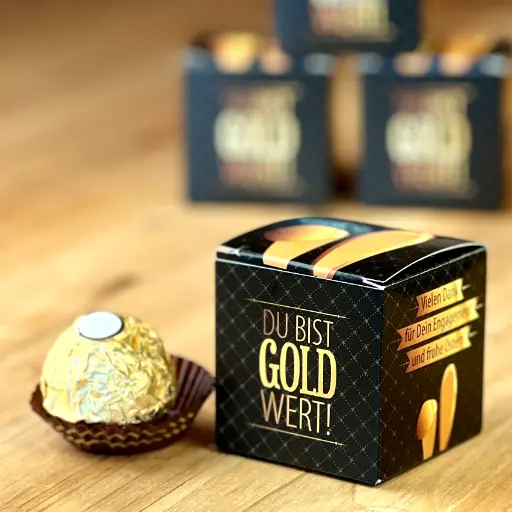 [WP12254] Du bist Gold wert - Ferrero Ostern -