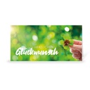 Karte: Glückwunsch Kleeblatt
