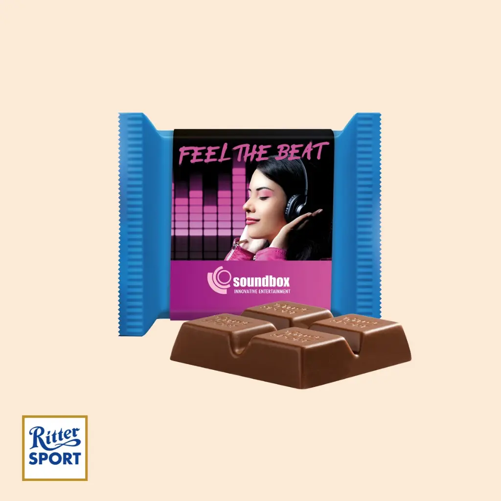 Ritter Sport 100g mit Banderole