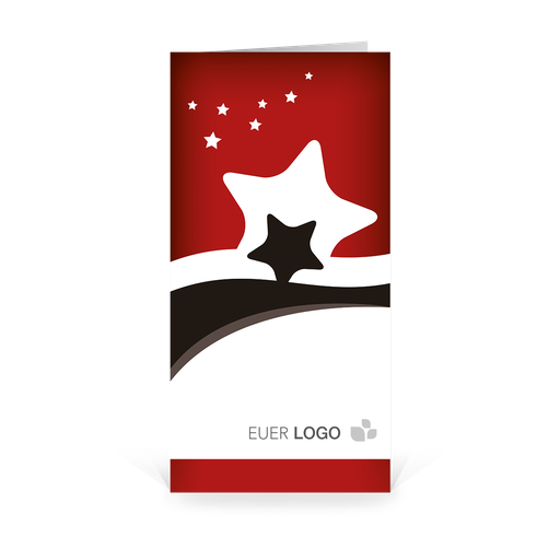 [WP718] Karte: Formschön - Sternstunde (Wir gestalten gratis für Dich)