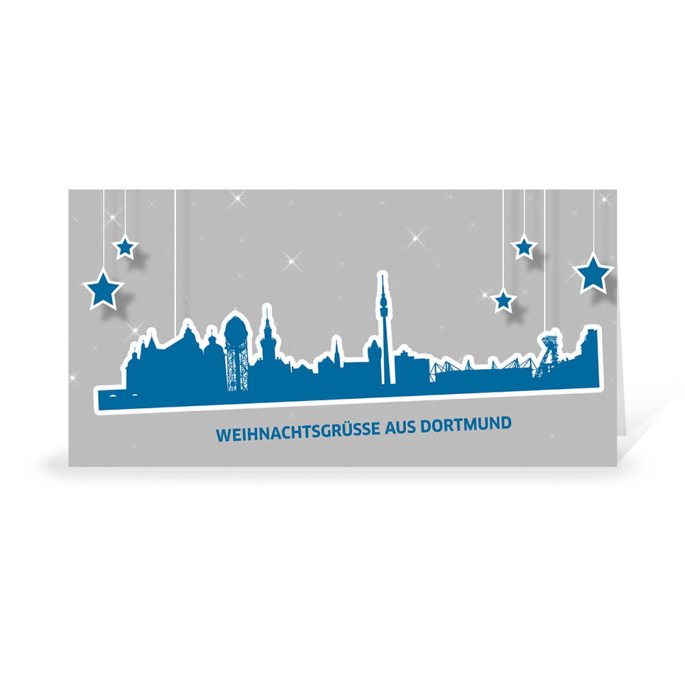 Karte: Skyline pop - Dortmund