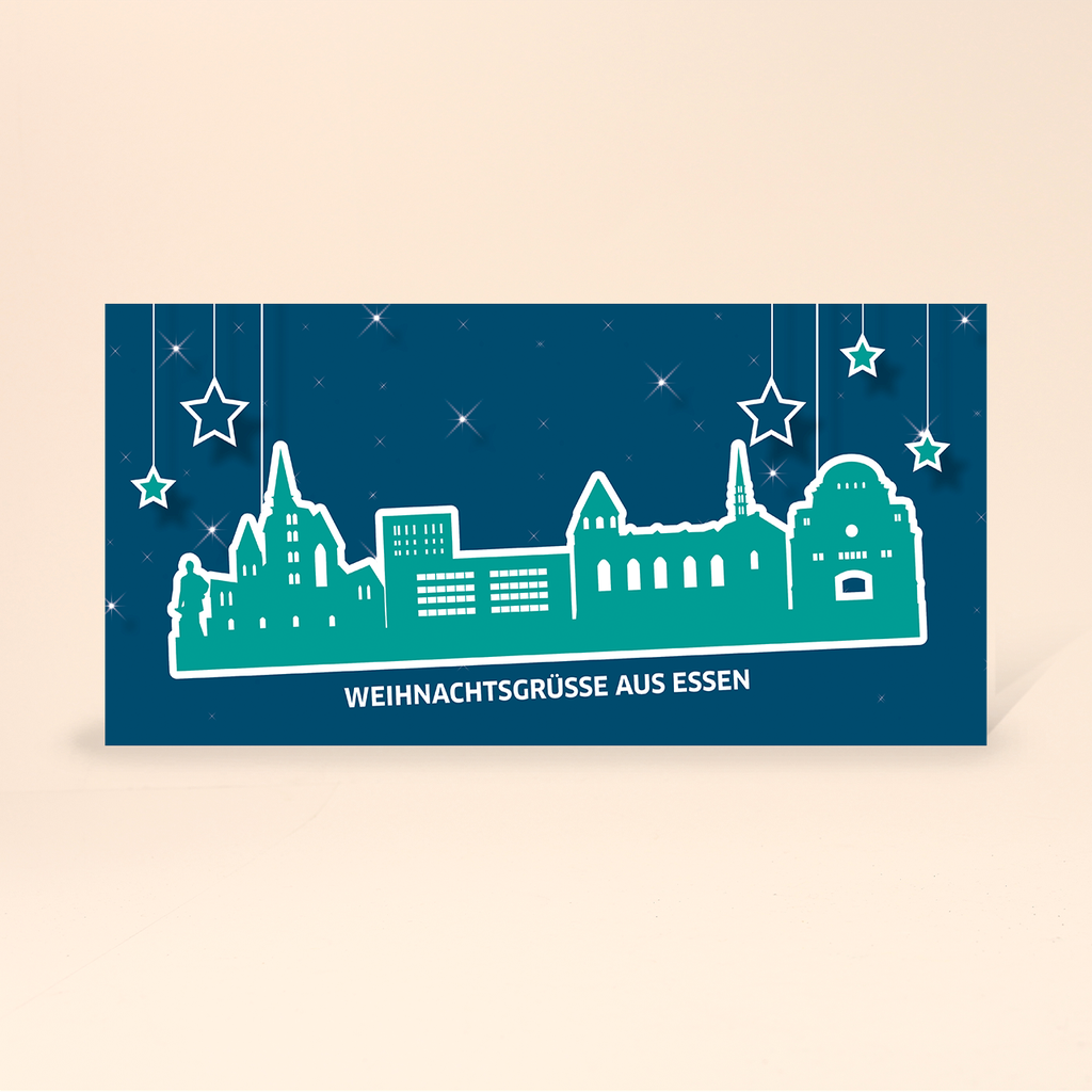Karte: Skyline pop - Essen