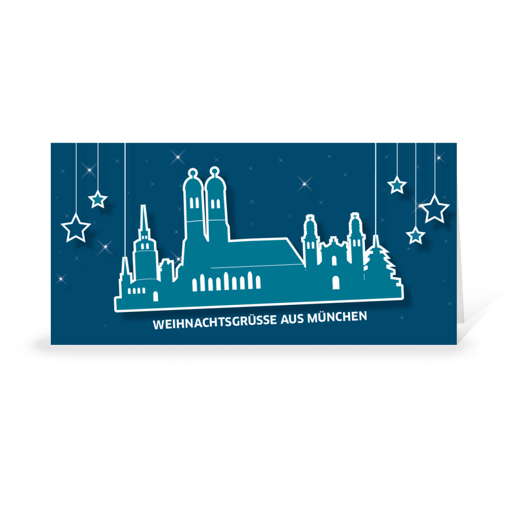 Karte: Skyline pop - München