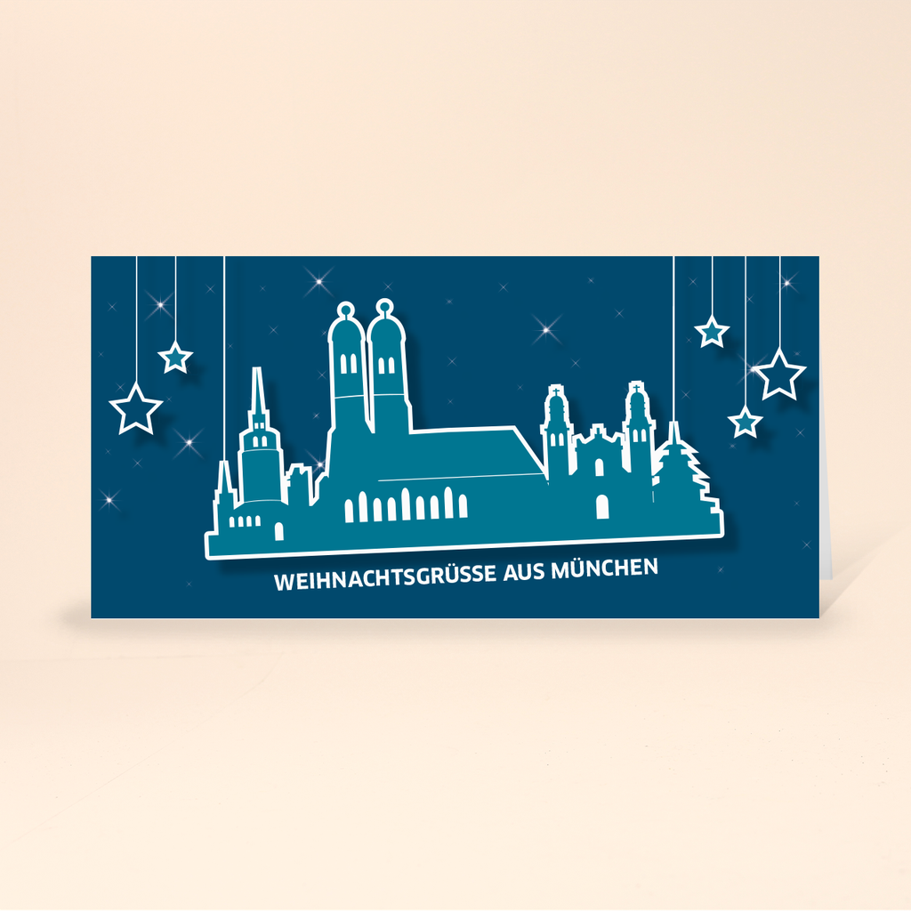 Karte: Skyline pop - München