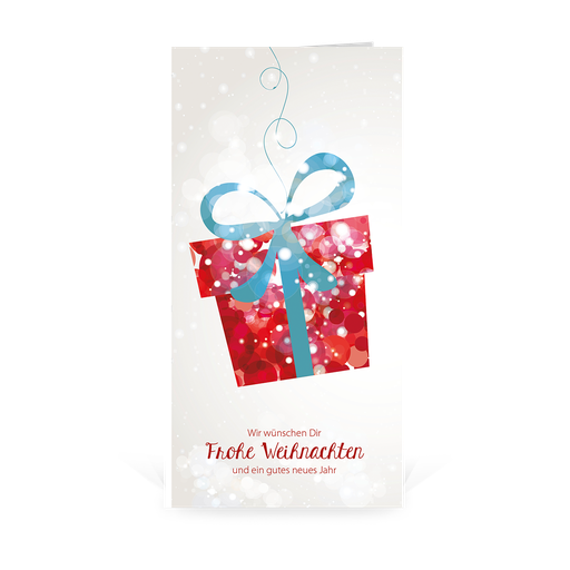 [WP2974] Karte: Sanfte Weihnachten - Geschenk