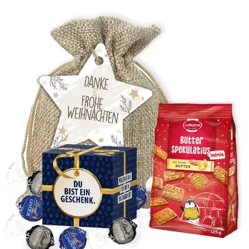 [WP13372] Weihnachts-Set "Du bist ein Geschenk"