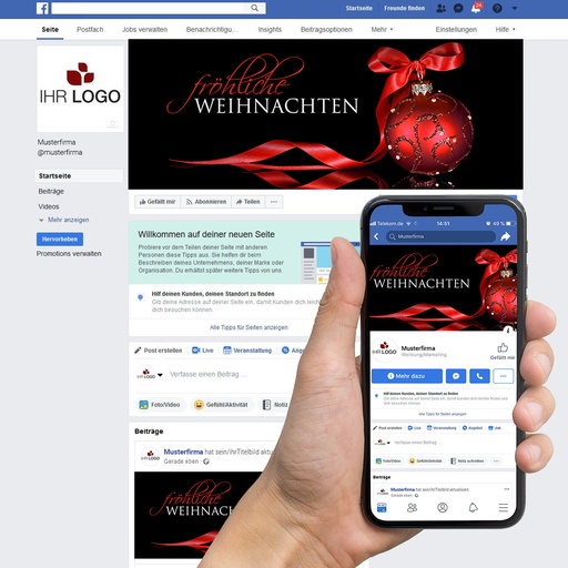 [WP11569] Karte: Facebook-Titelbild "Blackedition"