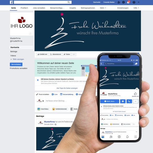 [WP11576] Karte: Facebook-Titelbild "Design"