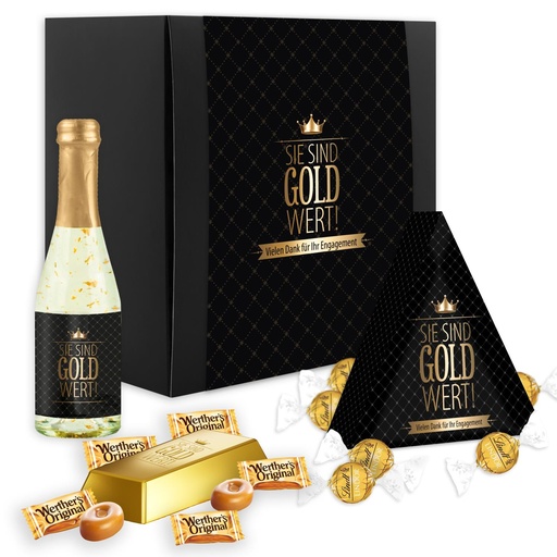 [WP13413] Geschenkset "Gold wert" - Sie