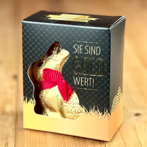 [WP12248] Sie sind Gold wert – Lindt Goldhase