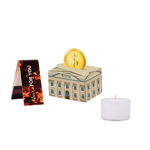[1271] Geschenkbox Mini rund, Teelicht
