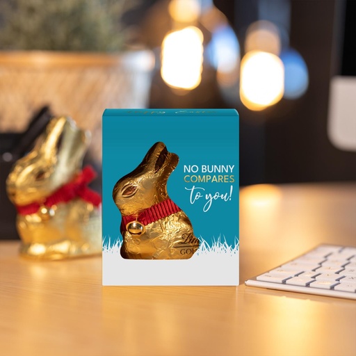 [WP13502] Du bist Gold wert – Lindt Goldhase -