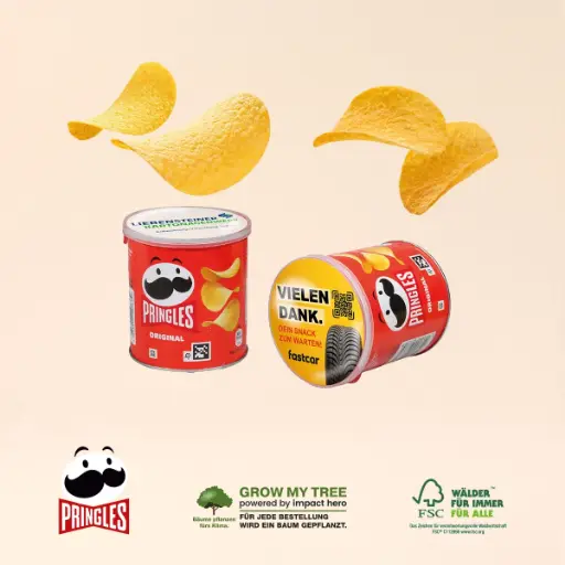 [91646] Pringles Mini Original mit Werbeeinleger