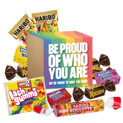 [WP13561] Geschenkbox "Be proud of who you are"