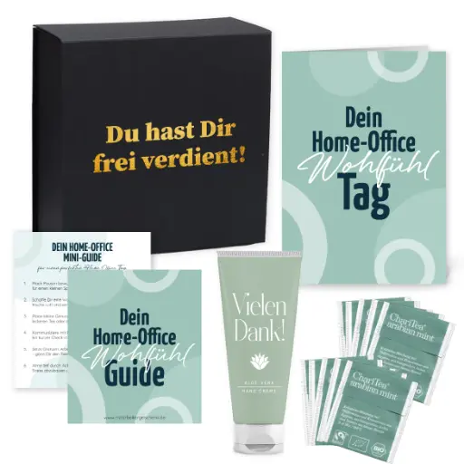 [WP13589] Zeitgeschenk "Dein Home Office Wohlfühltag"