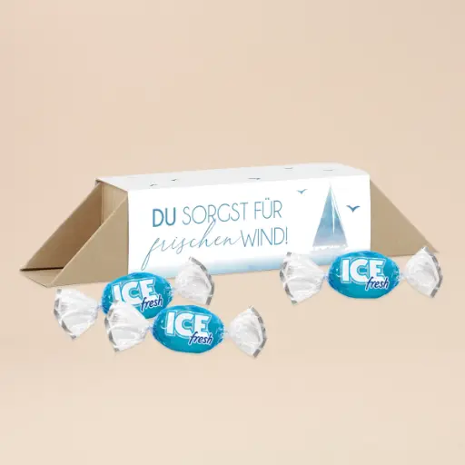 [WP13595] Geschenkverpackung "Frischer Wind" - Ice Bonbons