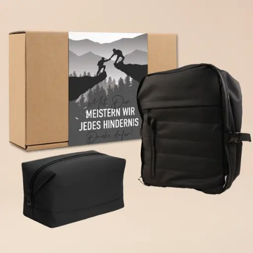 [WP13610] Geschenkset XL "Travel-Kit" - Grau